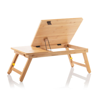 Table pliante d'appoint en bambou Lapwood InnovaGoods