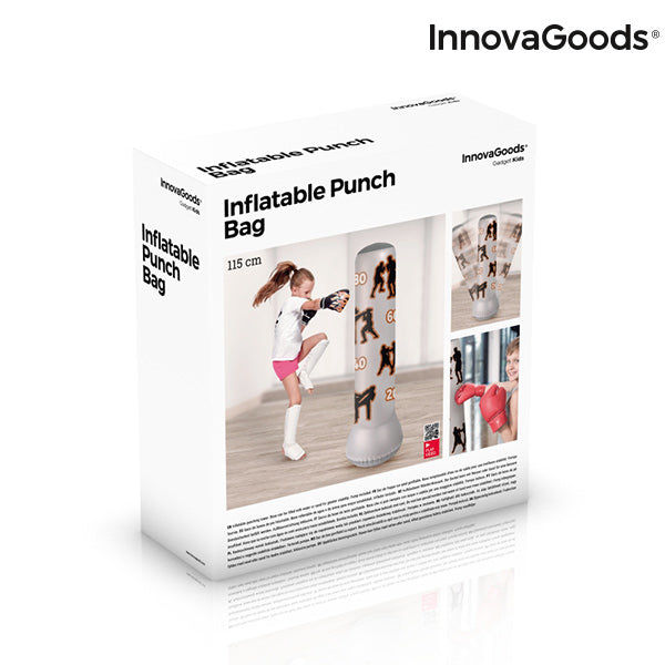 Aufblasbarer Stand-Boxsack für Kinder Store InnovaGoods – InnovaGoods
