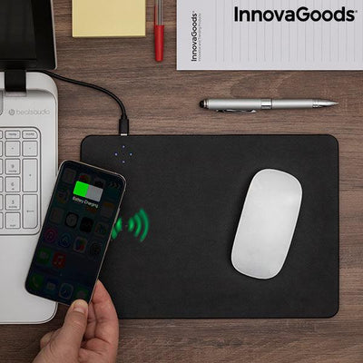 Oui Power - Tapis de souris avec Chargeur sans fil à induction Qi intégré -  Autres accessoires smartphone - Rue du Commerce