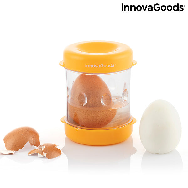 Éplucheur d'œufs durs, capacité de 5 œufs – Outil de cuisine spécialisé  portable épluche les coquilles d'œufs en quelques secondes : :  Maison