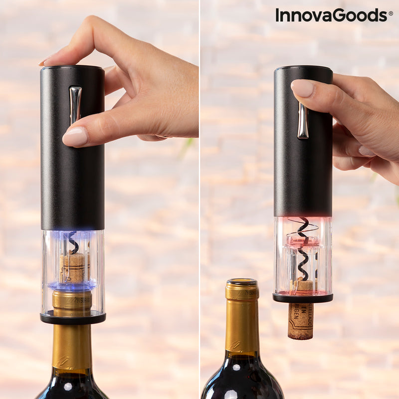Tire-bouchon Électrique Rechargeable avec Accessoires pour le Vin Cork – InnovaGoods  Store