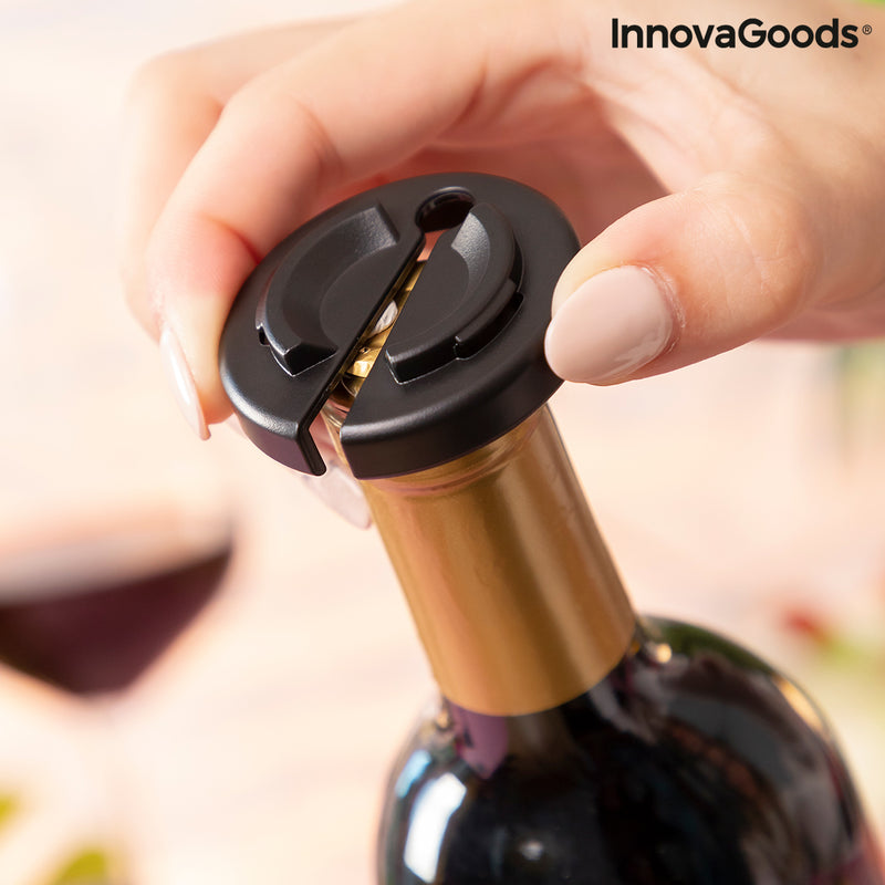 Cavatappi Elettrico Ricaricabile con Accessori per Vino Corklux Innova –  InnovaGoods Store