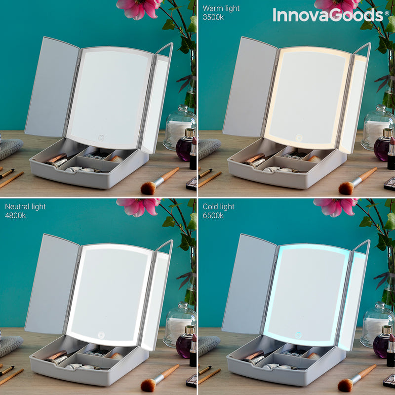 Espejo Joyero de Pie con LED Jewight InnovaGoods – InnovaGoods Store