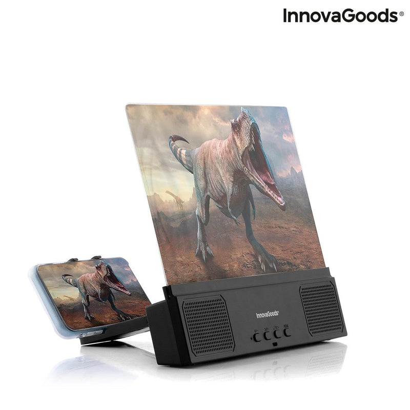 InnovaGoods Mobimax Amplificador de Pantalla con Altavoz para Móviles