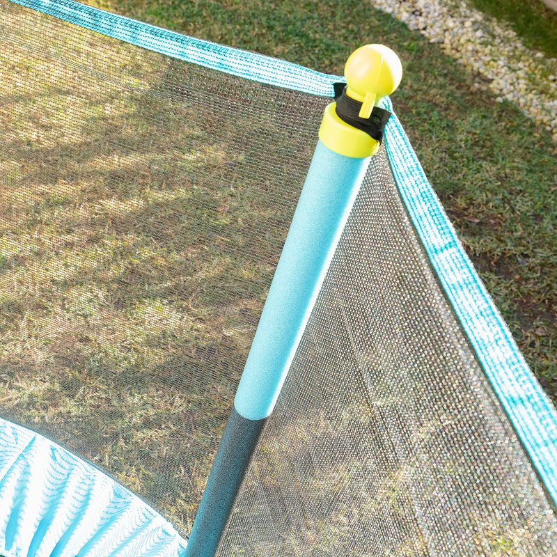 Trampoline KIDINE enfant avec filet de sécurité - Diamètre 140cm