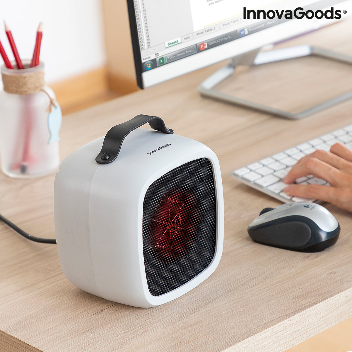 Elektrische Mini-Heizung tragbar Bliwarm InnovaGoods – InnovaGoods Store