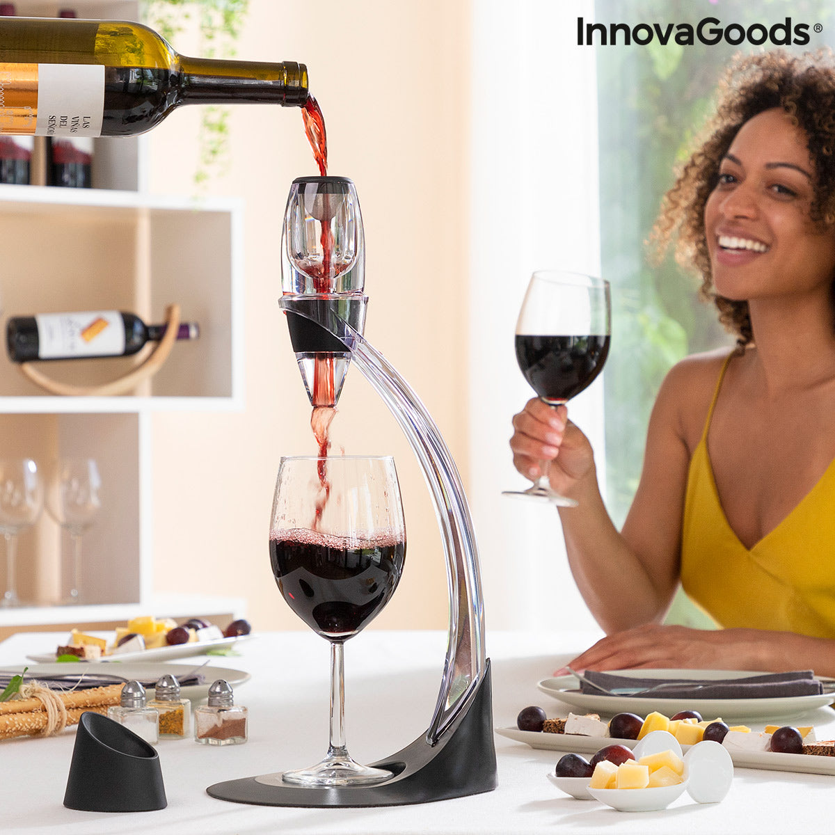 Bouchon Verseur Aérateur de Vin 2 en 1 Wintopp InnovaGoods – InnovaGoods  Store