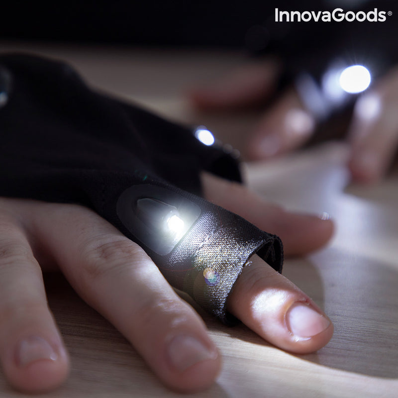 Guanti con Luce a LED Gleds InnovaGoods 2 Unità – InnovaGoods Store