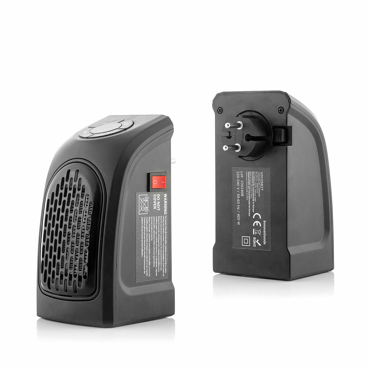 Mini Termoventilatore con Spina Portatile Heatpod InnovaGoods 400 W –  InnovaGoods Store