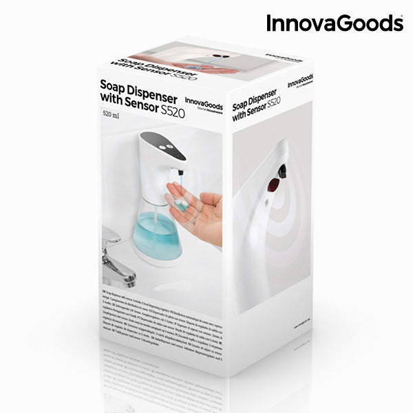 Dispenser per Sapone Automatico con Sensore Sensoap InnovaGoods