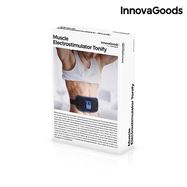 CROSS TRAINING & ELECTROSTIMULATION InnovaGoods ABDOMINAL ELECTRICAL  STIMULATION PATCH - Electrostimulation Ab Patch - Private Sport Shop