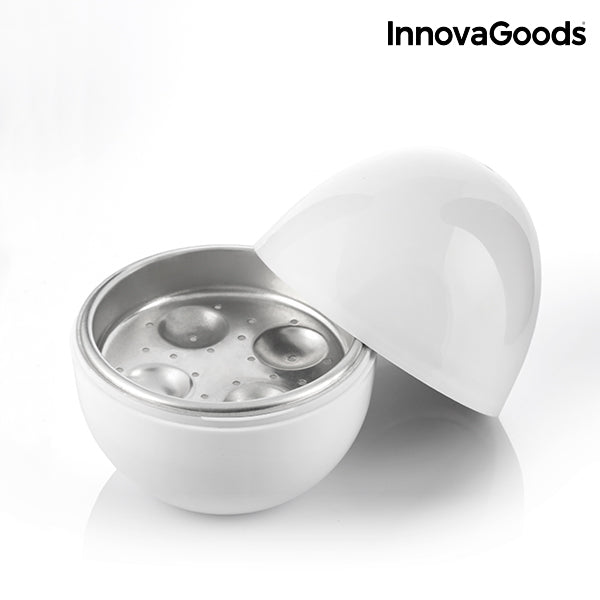 InnovaGoods Cuecehuevos para Microondas con Recetario