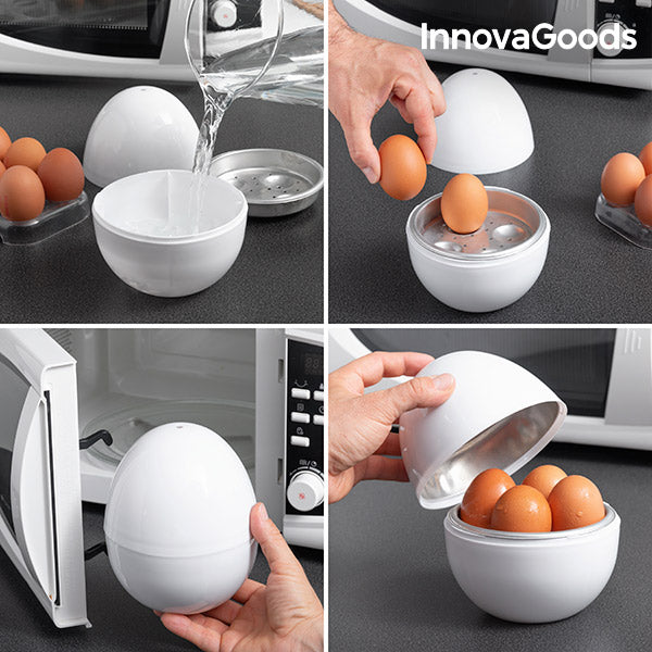 Pocheuse à œufs Au Micro-Ondes,Cuiseur à œufs en Aluminium,Chaudière à oeufs  cuit à la vapeur,Braconnier d'oeufs,pour Petit-déjeuner - Cdiscount Maison