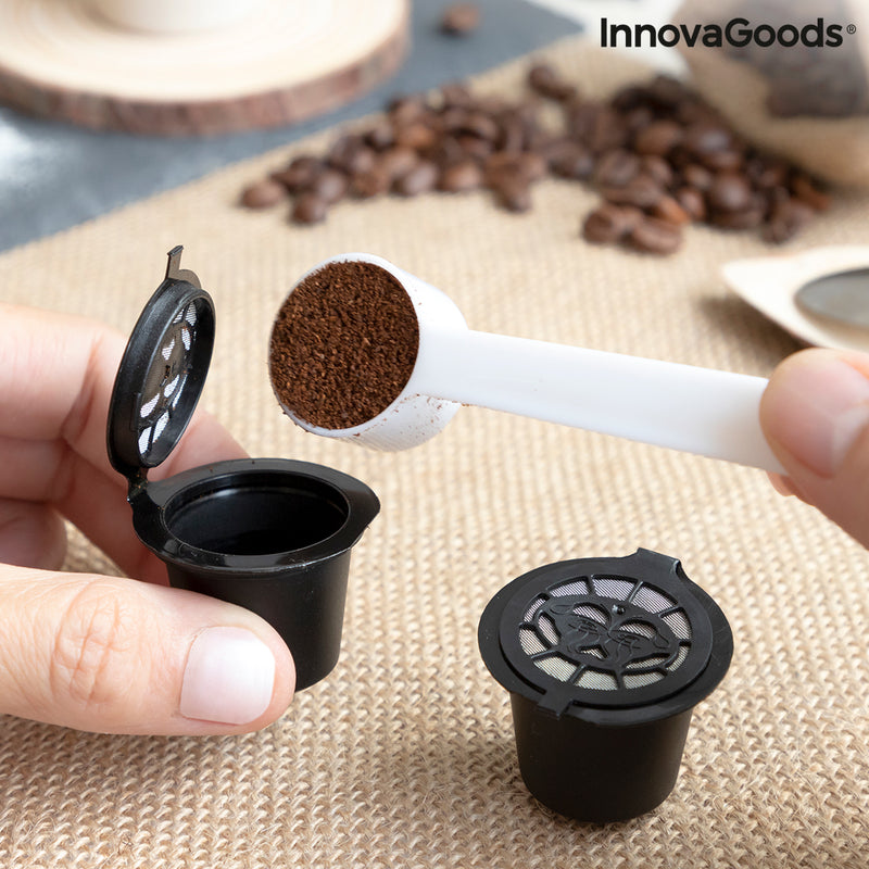 Set di 3 capsule da Caffè Riutilizzabili Recoff InnovaGoods – InnovaGoods  Store