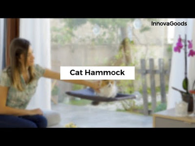 Hamac suspendat pentru pisici Catlax InnovaGoods